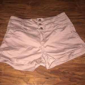 High waisted shorts